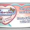 Renske Vers Vlees Maaltijd Kat Verse Tonijn Met Zalm Vezels Kattenvoer 72x 70 Gr