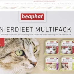 Beaphar – Nierdieet Multipack – Kattenvoer – 6x100g