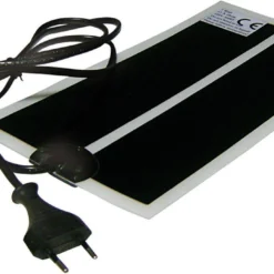 Flamingo Terrarium Accessoire Verwarmingsmat – Zwart – 28 X 15 Cm