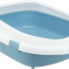 Trixie Kattenbak Primo Met Rand Blauw / Wit – XXL 71X56X25 CM