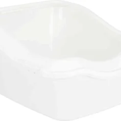 Trixie Kattenbak Cleany Cat Met Rand Wit – 54X45X29 CM