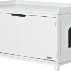 PawHut Katzentoilette Mit Luftlöcher D31-034