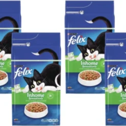 4x Felix Sensations Droog Inhome – Kattenvoer – 4kg