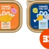 Tommie The Cat – Kattenvoer Natvoer – Verse Stukjes In Saus Mix Smaken – Voordeel Verpakking – 32 Stuks – 85 Gram Per Stuk – Zonder Suiker En Graanvrij