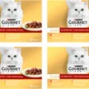 4x Gourmet Gold – Fijne Hapjes Multipack – Kattenvoer – 12x85g