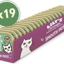 Lily’s Kitchen Cat Kitten Cod Pate Kattenvoer 19×85 Gr