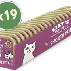 Lily’s Kitchen Cat Mature Cod / Chicken Pate Kattenvoer 19×85 Gr