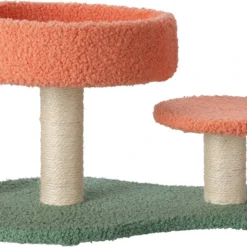 Cats Collection – Krabpaal En Mand – Visvorm – Inclusief Speelbal – 38x26x24 Cm