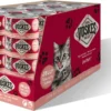 Voskes Kattenvoer Nat Tonijn Met Zalm – 24x 85gr – Voordeelverpakking
