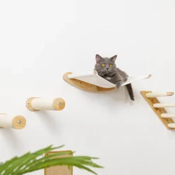 Klimmuur Kat XXL Editie – Krabpaal – Katten Klimmuur – Katten Klim Wand – Met Hangmat