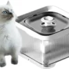 Pets Pride Drinkfontein Kat & Hond – Waterfontein 3L – Keramische Pomp – Stille Kattenfontein