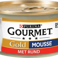 Gourmet Gold Mousse – Kattenvoer Natvoer – Rund – 24 X 85 Gr