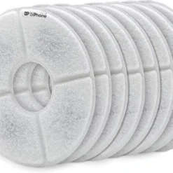 DrPhone AluPet Filter – Drinkfontein Filters – Navulling Set: 8 Stuks – Voor Katten En Honden (6 Maanden)