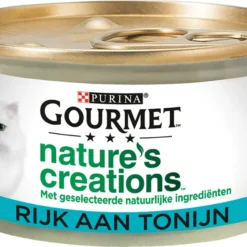 Gourmet Nature’s Creations – Kattenvoer Natvoer – Tonijn – 24 X 85 Gr