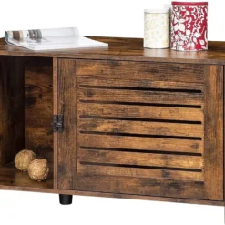 Katten Huis – Kast Voor Kattenbak – Kast Voor Kattenmand – Hoobro