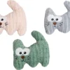 Jack And Vanilla – PURRL Kattenspeelgoed – Kat Met Kattenkruid – Kleur: Assorti -12 Cm – 1 Stuk