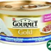 Gourmet Gold Luxe Mix Zeevis In Saus Met Spinazie Kattenvoer 48x 85 Gr