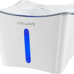 Cellavi XL Drinkfontein Kat En Hond Met 3 In 1 Waterfilter – Kattenfontein 3L – Kamerfontein – Waterdispenser – Waterfontein Kat – Super Stil