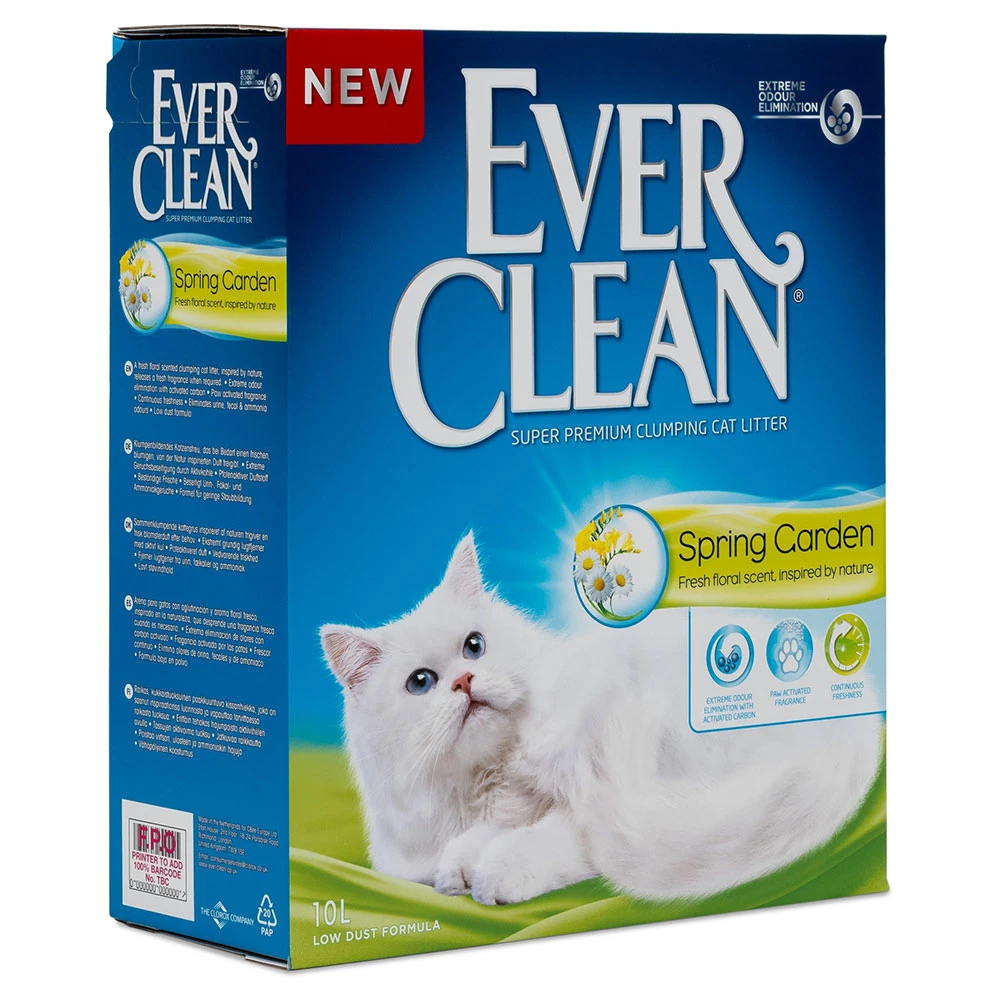 Ever Clean® Spring Garden Klonterende Kattenbakvulling – 10 L