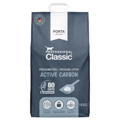 15% Korting! Professional Classic Kattenbakvulling – Active Carbon (14 Kg)