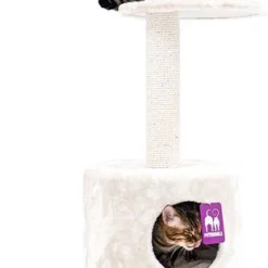 Petrebels Anna 240 Krabpaal – Creme – 240 Tot 265 Cm – Met Plafondspanner