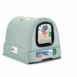 Curver Kattentoilet Met Lade – Kattenbak – Lichtblauw