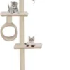 VidaXL Kattenkrabpaal Met Sisal Krabpalen 260 Cm Beige