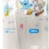 Drinkfles Muzieksmurf 1000ml Transparant
