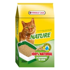 Versele-Laga Nature Houtkorrels – Kattenbakvulling – 25 L