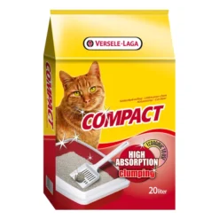 Versele-Laga Compact Klontvormend Bentonite – Kattenbakvulling – 20 L 20 Kg