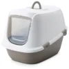 Savic Kattentoilet Leo – Kattenbak – 46 X 64 X 45 Cm Grijs Wit