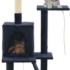 VidaLife Kattenkrabpaal Met Sisal Krabpalen 120 Cm Donkerblauw