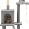 VidaXL Kattenkrabpaal Met Sisal Krabpalen 120 Cm Grijs