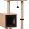 VidaXL Kattenkrabpaal Met Sisal Krabmat 123 Cm