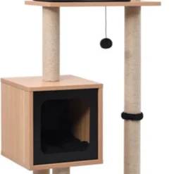 VidaXL Kattenkrabpaal Met Sisal Krabmat 123 Cm