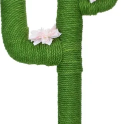 Nobleza Katten Krabpaal 40VQU – Cactus – 40 X 40 X 80 Cm – Groen