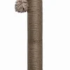Topmast Krabpaal Fluffy Big Pole – Beige – 39 X 39 X 80 Cm – Made In EU – Krabpaal Voor Katten – Sterk Sisal Touw – Met Kattenspeeltje