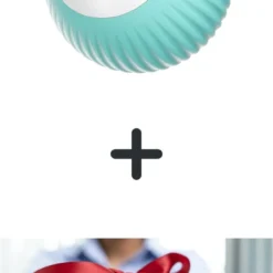 Slimme Kattenbal Blauw + Cadeau – Kattenspeeltje / Huisdier / Zelfrollende Kattenbal / Oplaadbare Speeltje Voor Kittens /katten