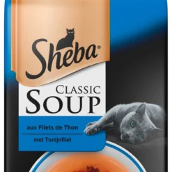 4x Sheba – Classic Soup Tonijn – Kattenvoer – 4×40 G