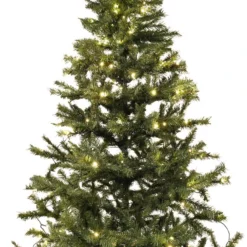 Easyfold Kerstboom Met Ledverlichting – 210 Cm – Ideale Kerstsfeer – Kerstsfeer- Met Standaard – Gezellige Lampjes – 720 Takken – 140 Led Lichtjes