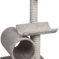 Zooselect – Krabpaal Burt – Grijs – 40 X 40 X 77 Cm