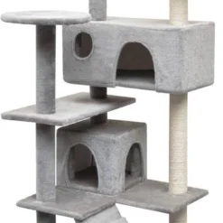 VIDAXL Kattenkrabpaal Met Sisal Krabpalen 125 Cm Grijs