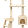 VidaXL Kattenkrabpaal Met Sisal Krabpalen 150 Cm Beige