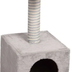 FLAMINGO Kattenkrabpaal Cary 30x30x61 Cm Grijs