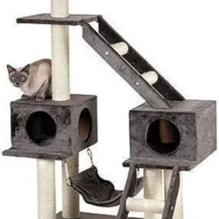 Kerbl Kattenkrabpaal Granat 150 Cm Donkergrijs