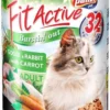Fit Active – Kattenvoer – Blikvoer – Natvoer – Adult – Goose & Rabbit – 10 X 415g