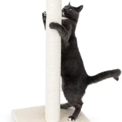 Petrebels Maine 90 Krabpaal – Creme – 40 X 40 X 90 Cm – Extra Stabiel