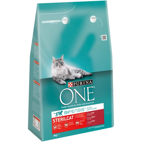 Purina One Sterilcat – Kattenvoer – Rund Granen 3 Kg