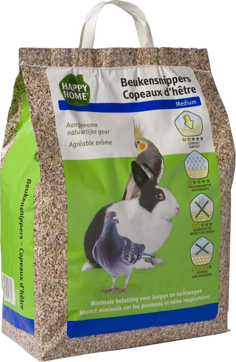 Happy Home Beukensnippers β M β 6 Mm β 20 Liter