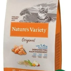 Natures Variety Original Sterilized Salmon Kattenvoer 2x 7 Kg